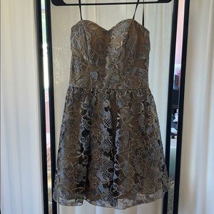 Speechless Holiday Homecoming Windsor Embroidered Teen Party Dress  3